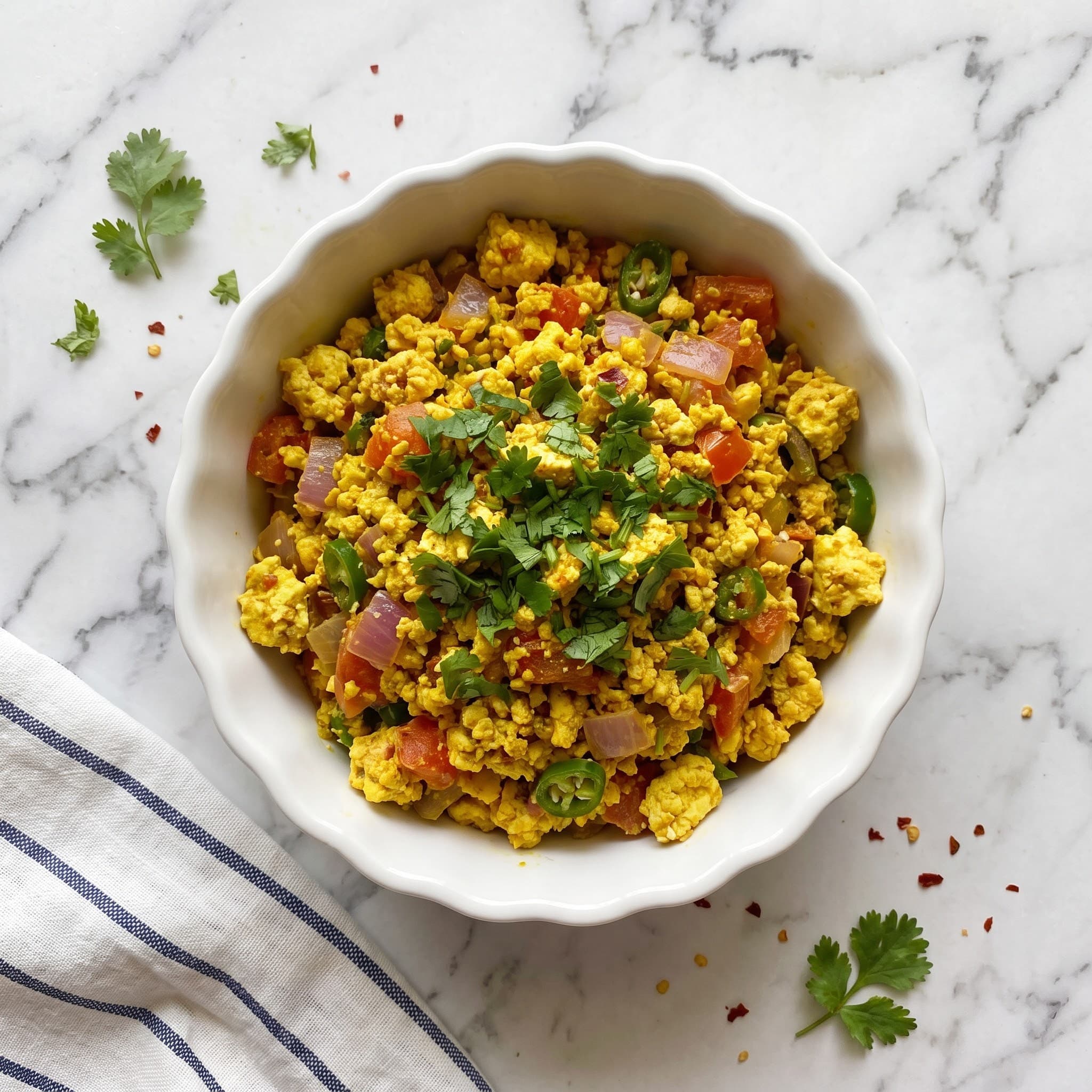 Paneer Bhurji (Scrambled Cottage Cheese)